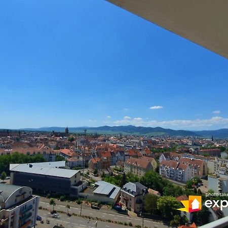Bel Appartement Avec Vue Splendide Sur Toute La Ville De Colmar - Parking Gratuit 外观 照片