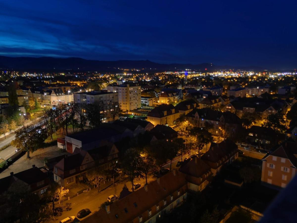 Bel Appartement Avec Vue Splendide Sur Toute La Ville De Colmar - Parking Gratuit 外观 照片