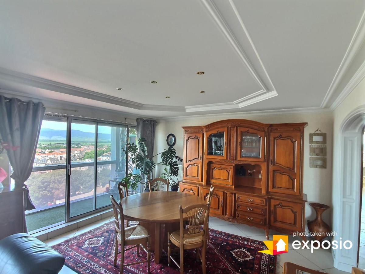 Bel Appartement Avec Vue Splendide Sur Toute La Ville De Colmar - Parking Gratuit 外观 照片